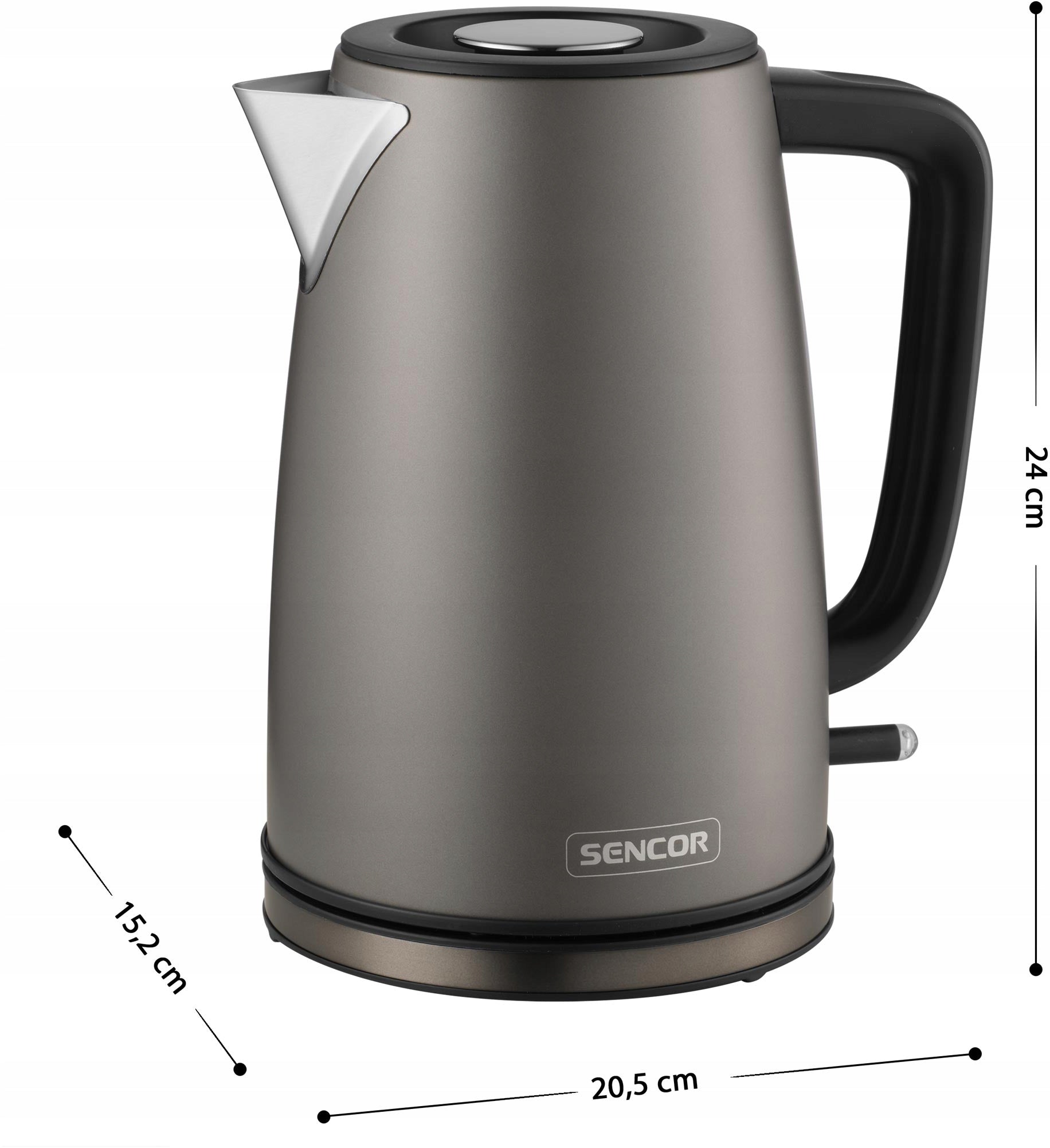 CORDLESS ELECTRIC KETTLE 1,7 L SENCOR 2200 W WITH GRAPHITE FILTER EAN (GTIN) 8590669386680