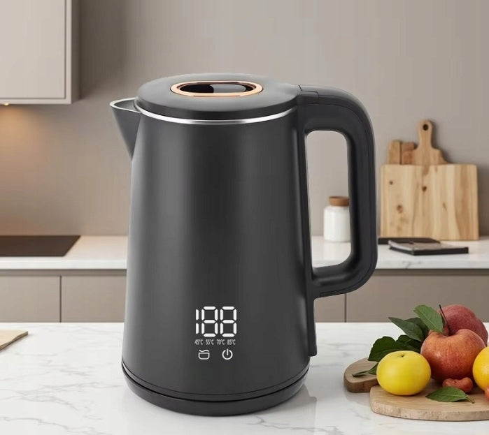 CORDLESS ELECTRIC KETTLE 1500W 2,5L LARGE TEMPERATURE CONTROL Packaging status original