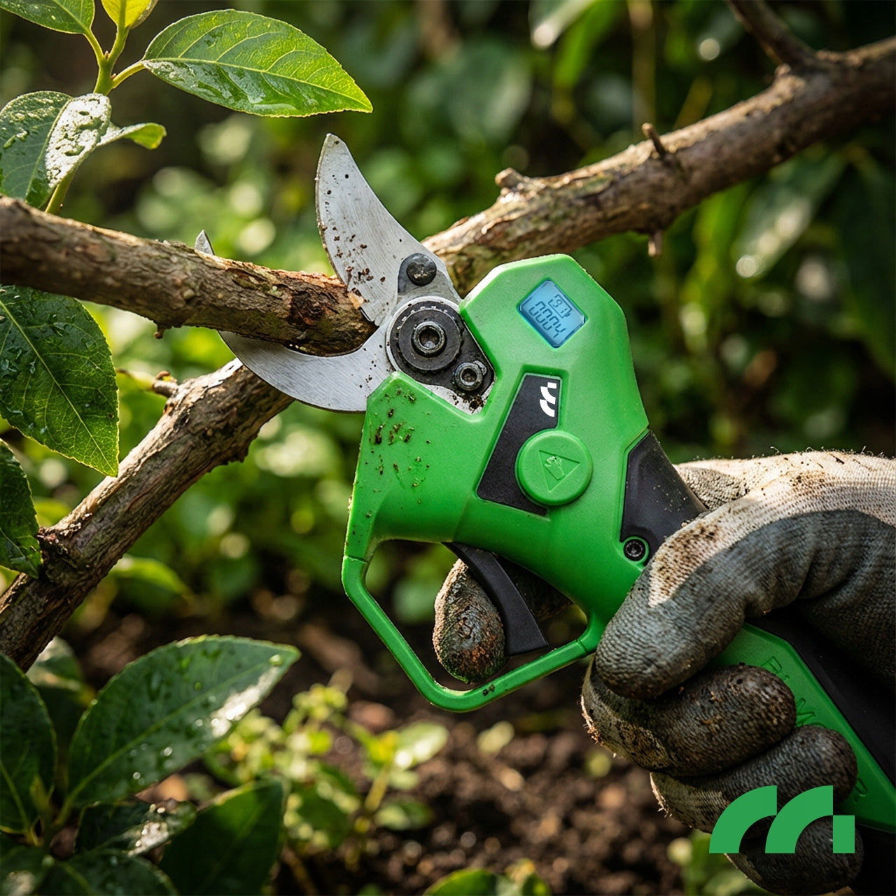 CORDLESS ELECTRIC PRUNER 40MM GARDEN BRANCH SHEARS ACCESSORIES Packaging status original
