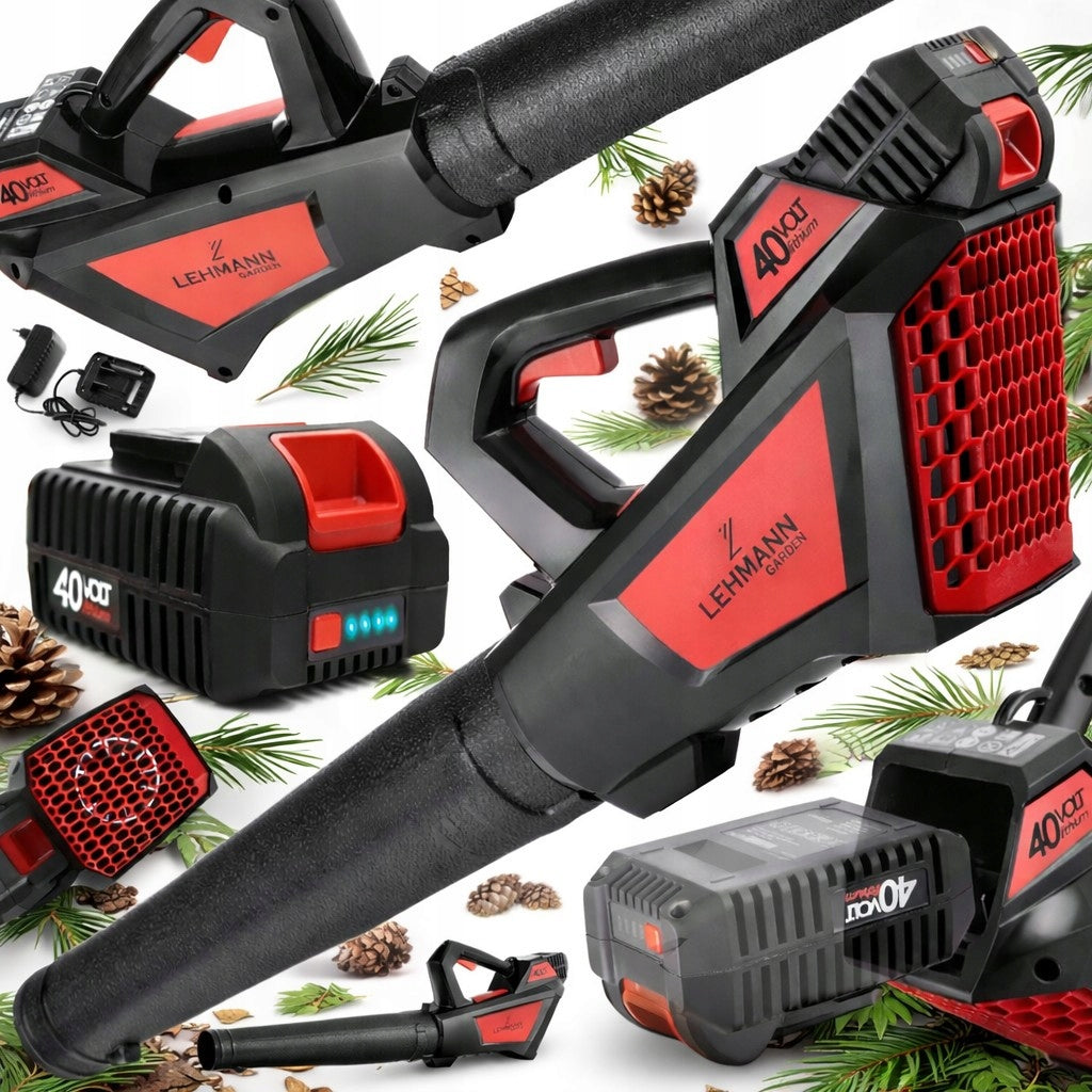 CORDLESS GARDEN LEAF BLOWER SET 40V AKU+ LOAD. NEW MODEL