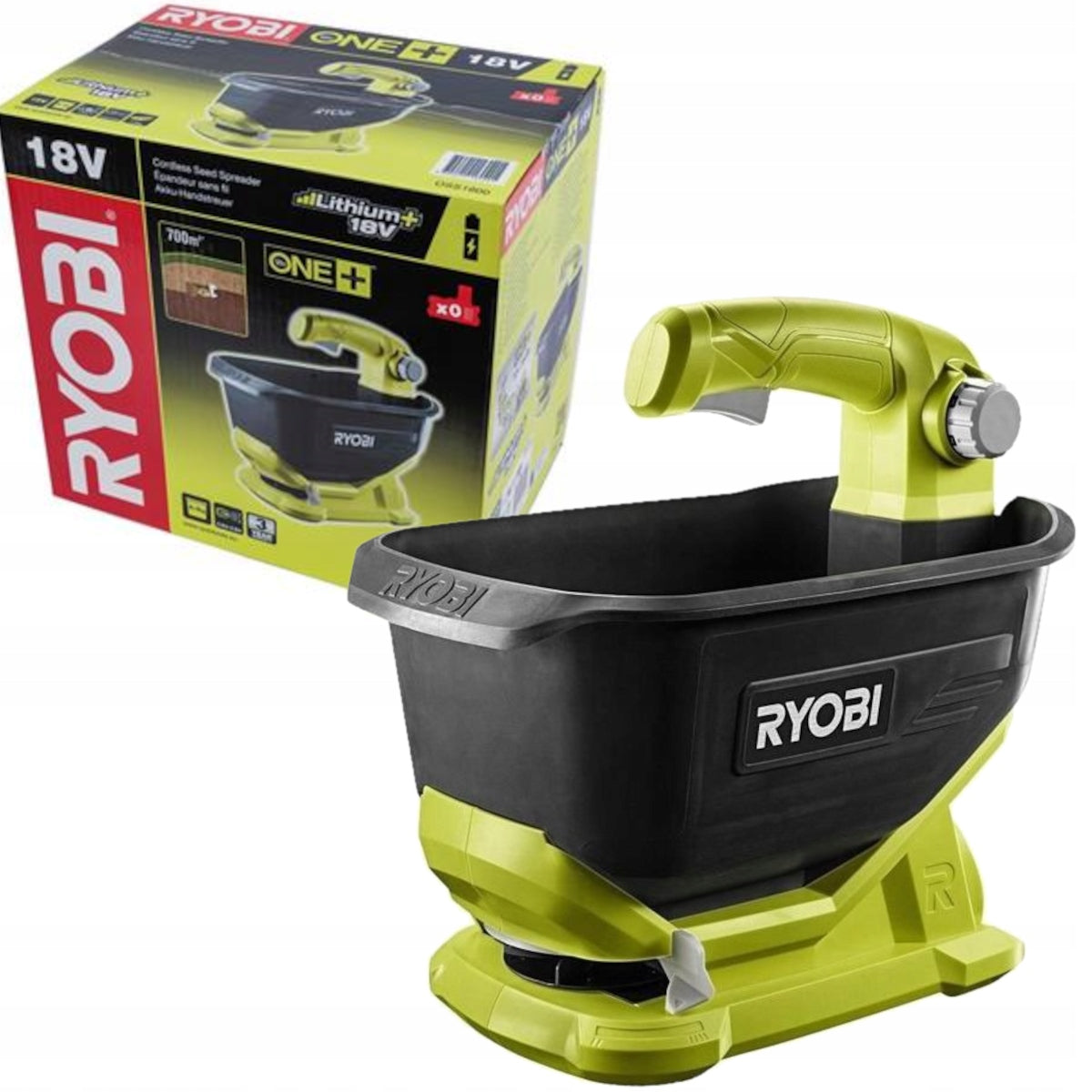 CORDLESS GARDEN SPREADER 4L FOR SEEDS ONE+ RYOBI OSS1800