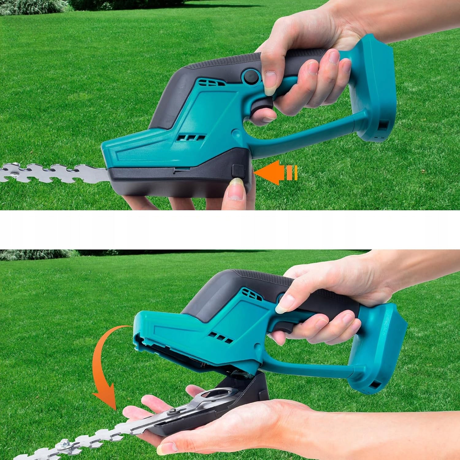 CORDLESS HEDGE GRASS SHEAR CORDLESS SHRUB PRUNER Power supply battery operated