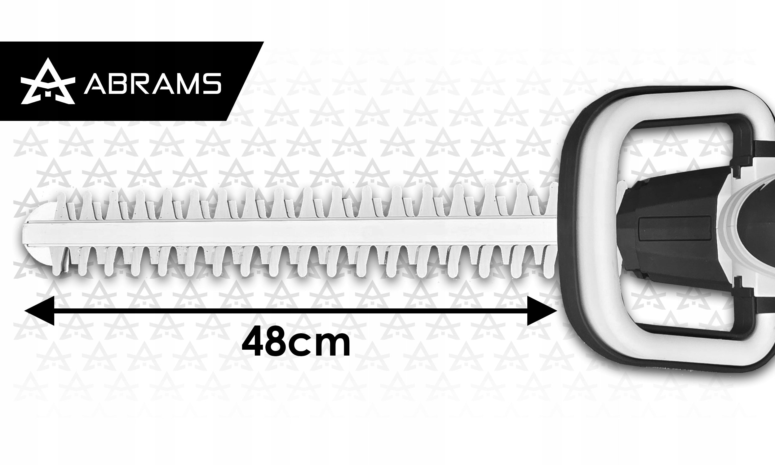 CORDLESS HEDGE TRIMMER SHRUB ELECTRIC SHEARS STRONG Product weight with unit packaging 4 kg