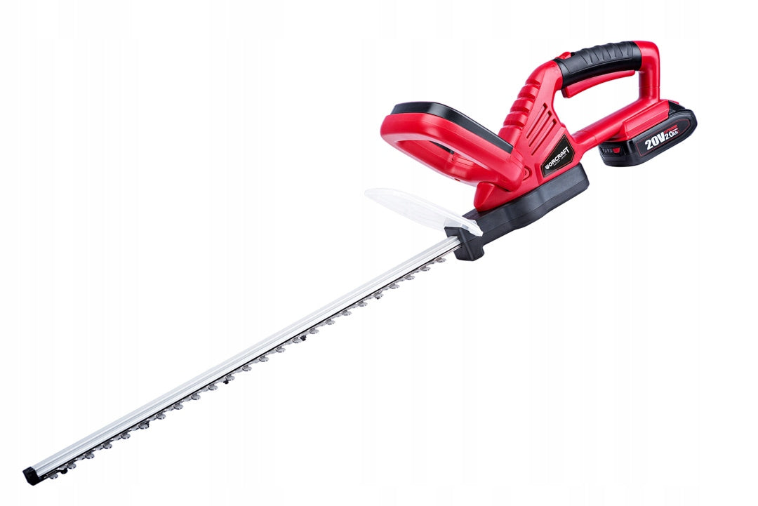 CORDLESS HEDGE TRIMMERS FOR SHRUB BRANCHES PRUNING SHEAR 510MM WORCRAFT Product weight with unit packaging 2.7 kg