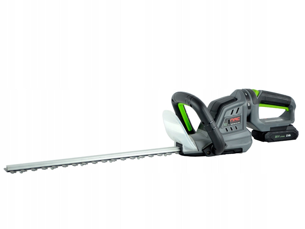 CORDLESS HEDGE TRIMMERS NAC 20 V BLADE 45 CM ROTATING HANDLE Maximum cut branch thickness 16 mm