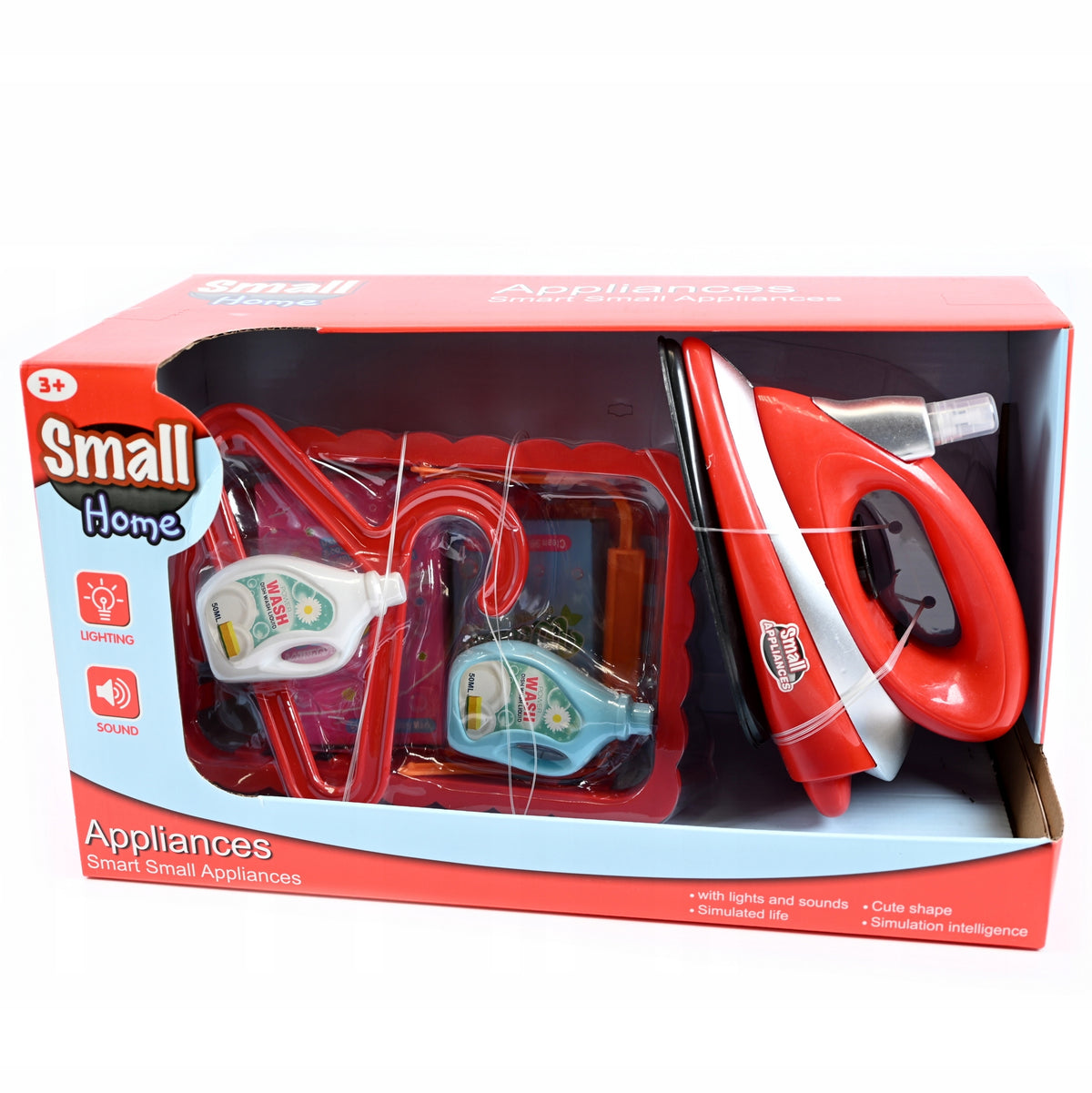 CORDLESS IRON FOR CHILDREN SAFE WASHING PLAY SET Brand Midex