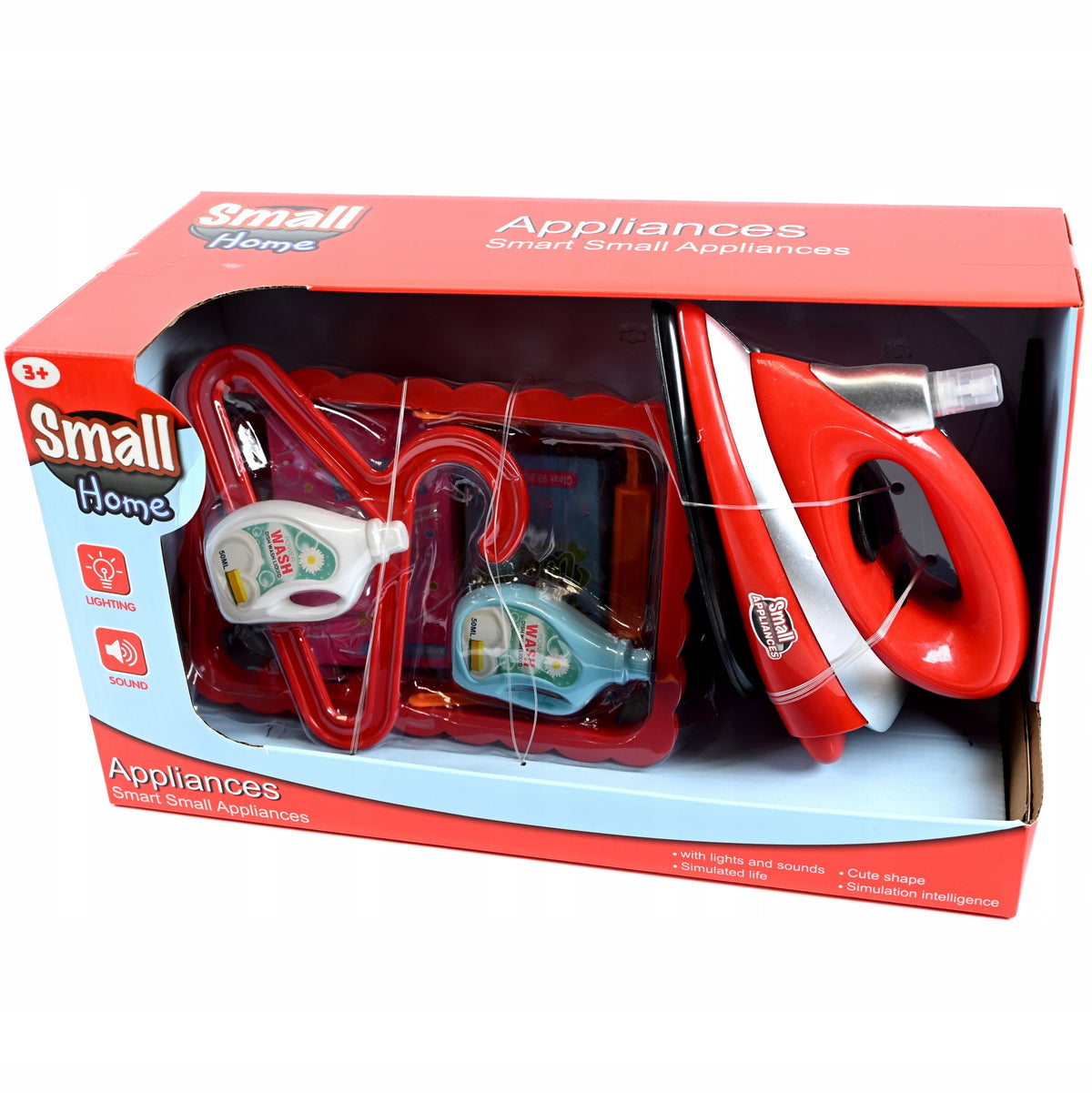 CORDLESS IRON FOR CHILDREN SAFE WASHING PLAY SET