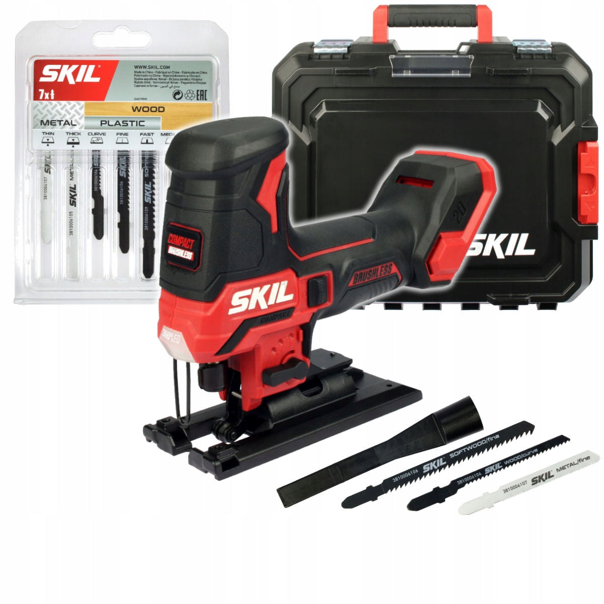 CORDLESS JIGSAW 3440 SKIL COMPACT BODY