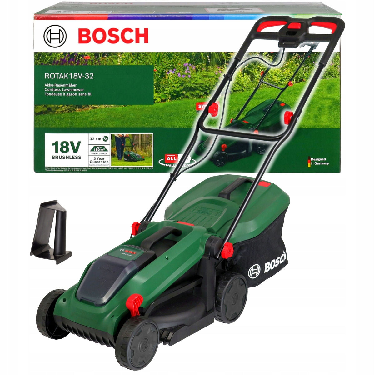 CORDLESS MOWER 32cm 18V ROTAK 18V-32 BOSCH BODY