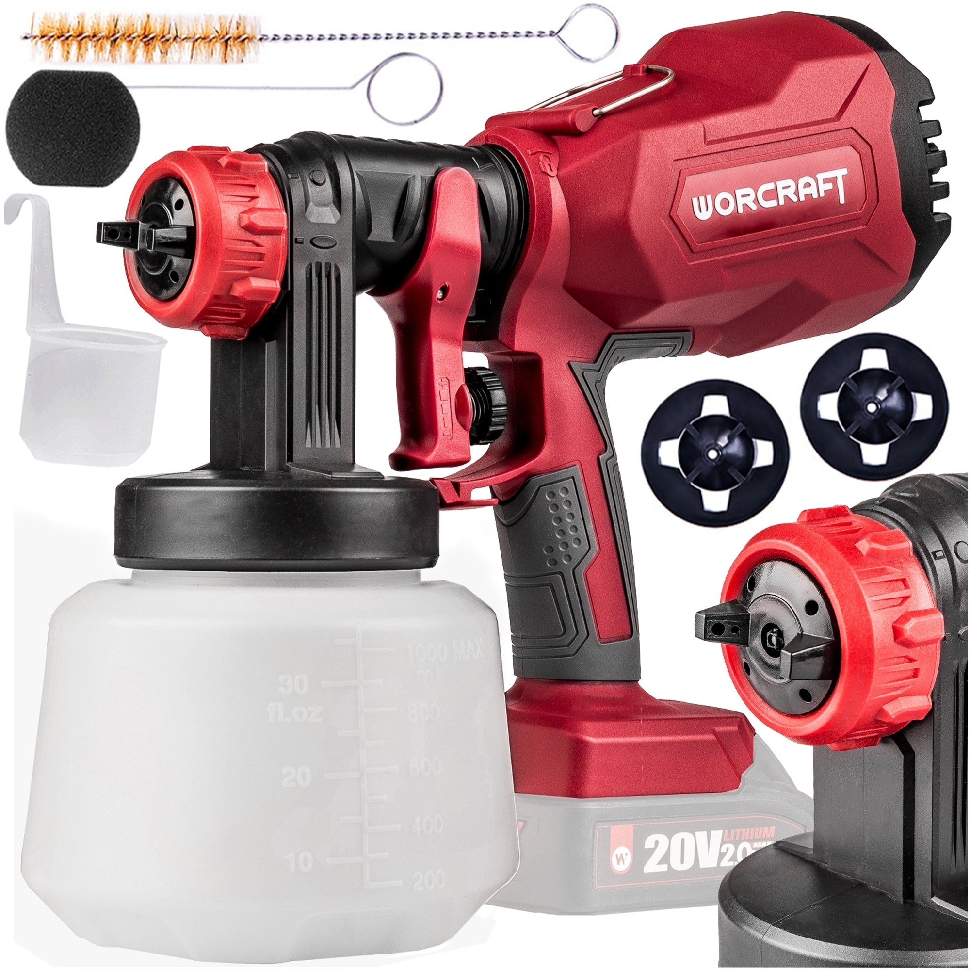 CORDLESS PAINT GUN FOR WALL PAINTING STRONG GIFT FOR DAD