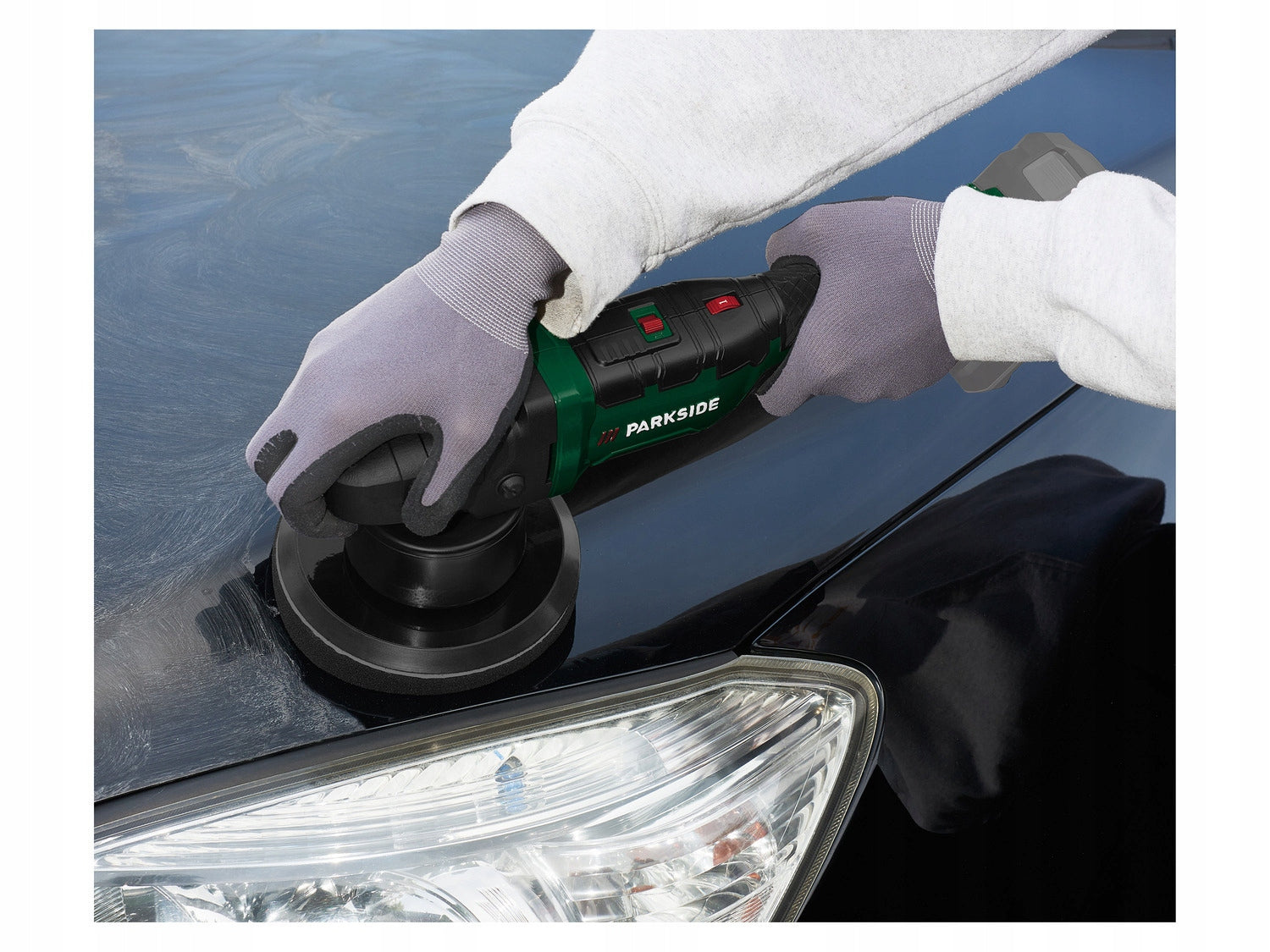 CORDLESS POLISHER PPMAS 20-LI A2 PARKSIDE 20 V 150 mm SET Manufacturer code PPMA 20-Li