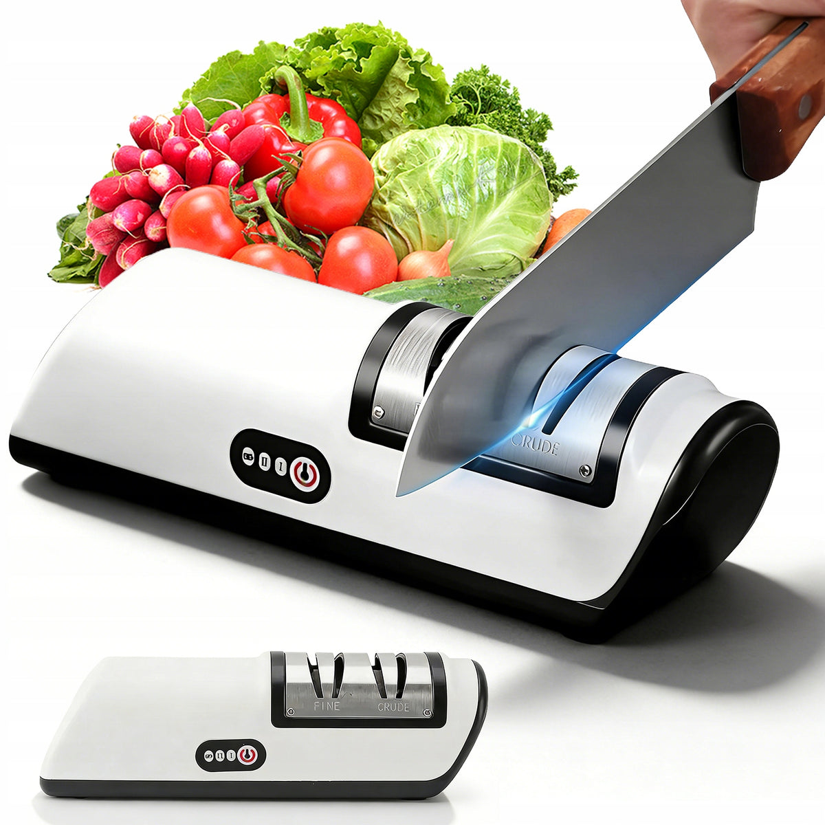 CORDLESS PORTABLE ELECTRIC KNIFE SHARPENER AUTOMATIC Brand no brand