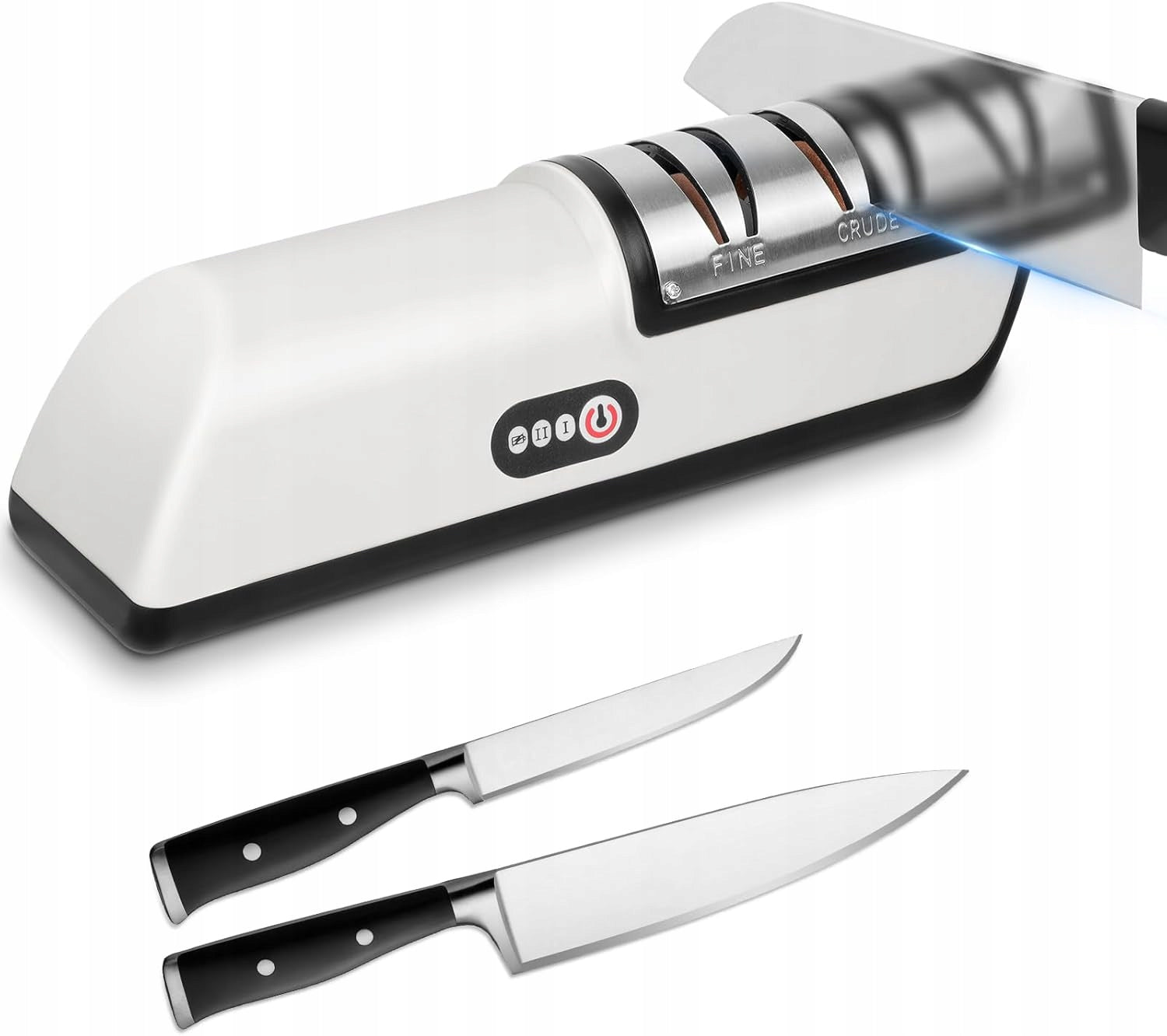 CORDLESS PORTABLE ELECTRIC KNIFE SHARPENER AUTOMATIC