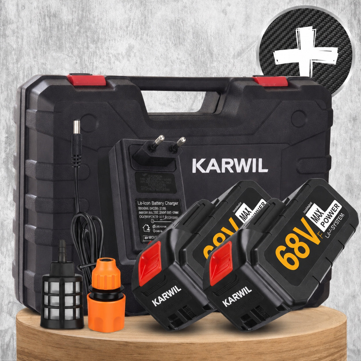 CORDLESS PRESSURE WASHER FOR CUBE GARDEN WINDOWS 2X BATTERY SET Brand no brand