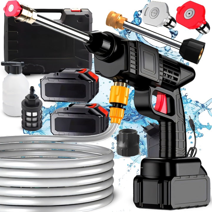 CORDLESS PRESSURE WASHER FOR CUBE GARDEN WINDOWS 2X BATTERY SET Manufacturer code KARWIL MYJKA CIŚNIENIOWA + 2 AKUMULATORY 48V