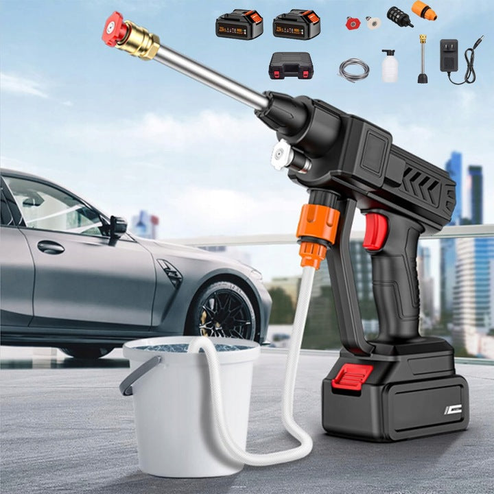 CORDLESS PRESSURE WASHER FOR CUBE GARDEN WINDOWS 2X BATTERY SET Model KARWIL MYJKA BEZPRZEWODOWA CIŚNIENIOWA +2x BATERIA