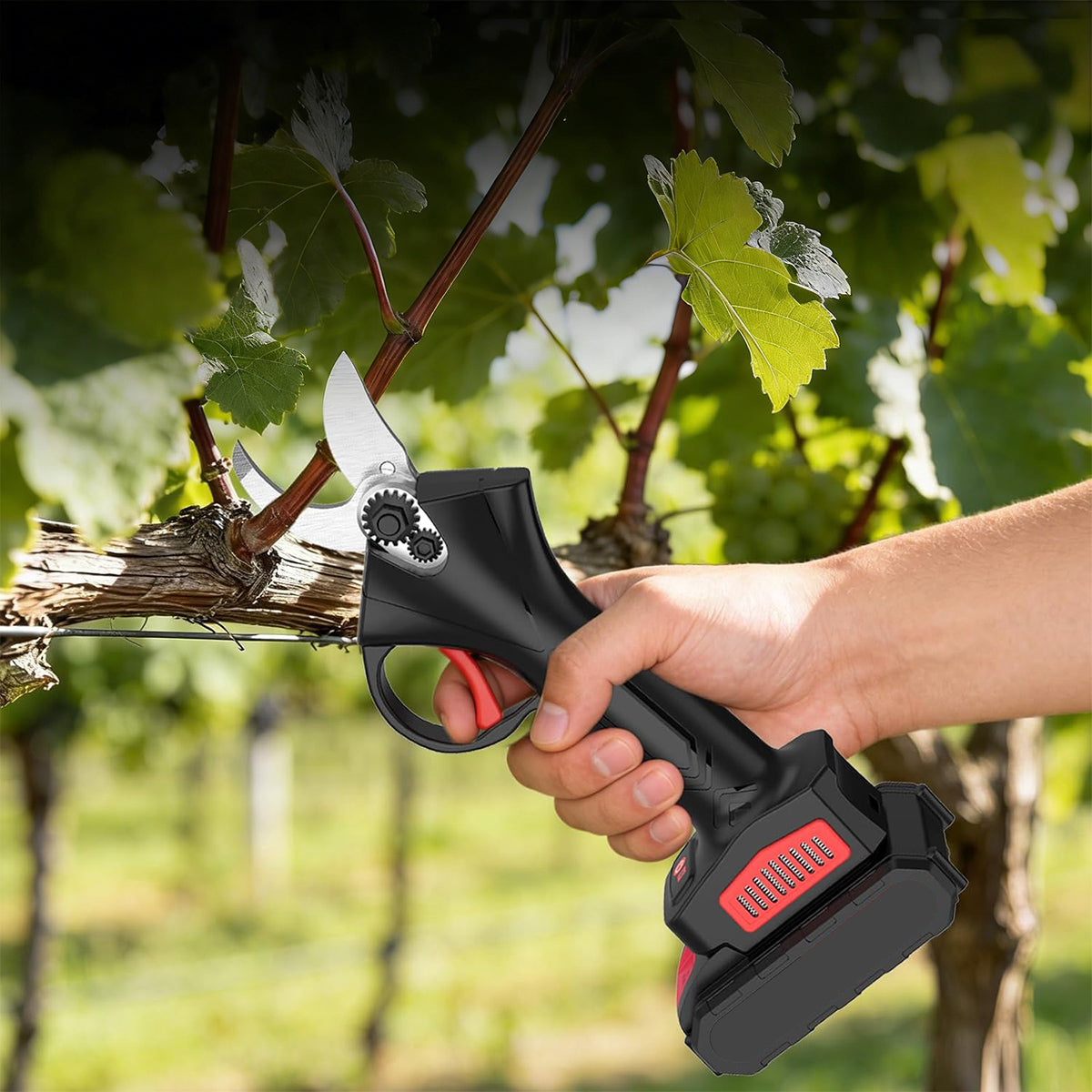 CORDLESS PRUNER FOR TREE BRANCH SHRUBS HEDGE TRIMMER 21V STRONG Brand no brand