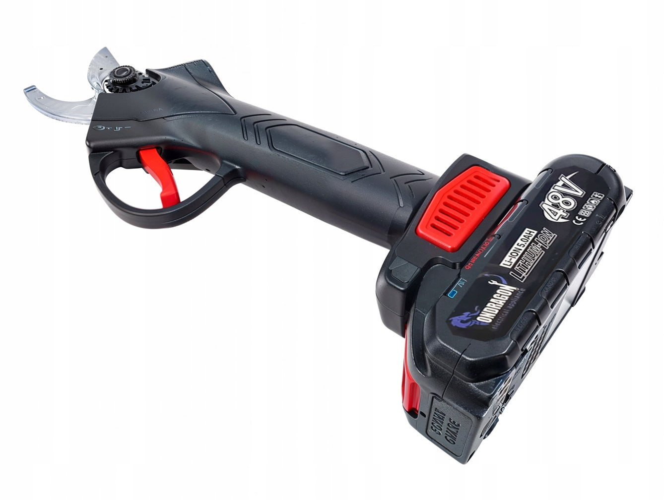 CORDLESS PRUNER FOR TREE BRANCH SHRUBS HEDGE TRIMMER 48V STRONG Batteries included yes