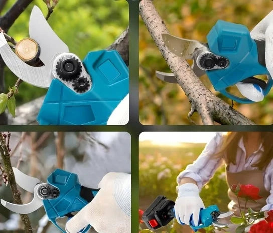 CORDLESS PRUNING SHEAR ELECTRIC STRONG GARDEN BRANCH SHEARS AKCESORIA Brand no brand