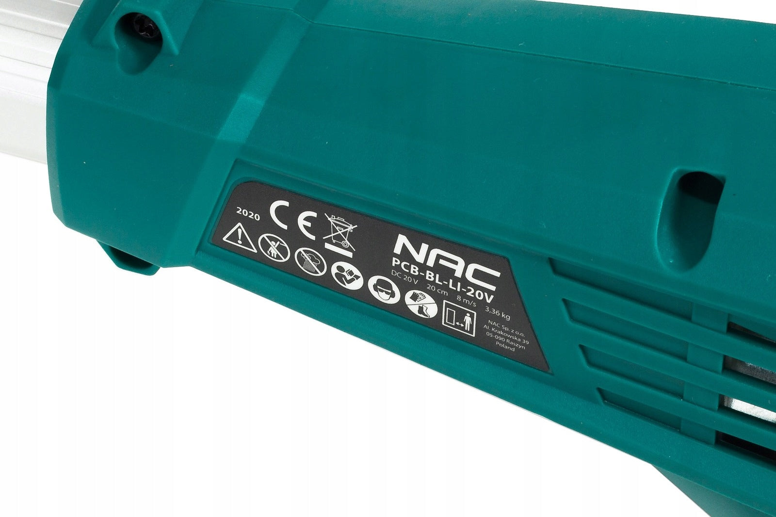 CORDLESS SAW NAC PCB-BL-LI-20V 20cm Guide length 20 cm