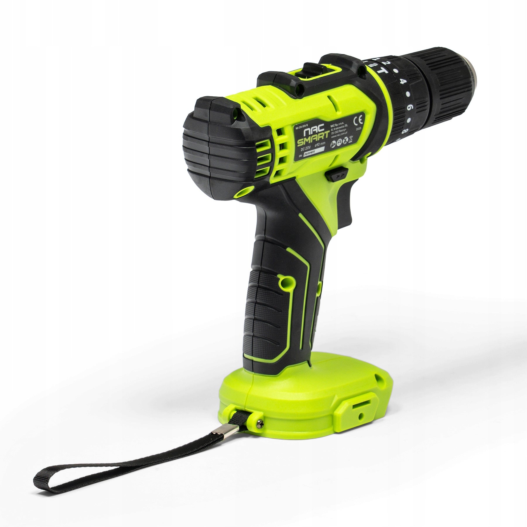 CORDLESS SCREWDRIVER NAC SMART 20V 40NM 2 GEARS LED BODY LAMP WITHOUT AKU Manufacturer code 5905842532014