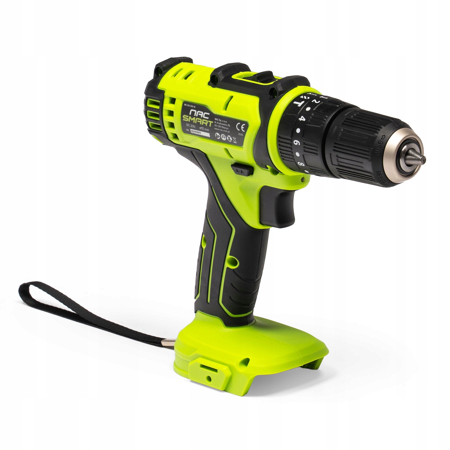 CORDLESS SCREWDRIVER WITH IMPACT NAC SMART 20V 40NM 2 GEARS LED BODY LAMP Packaging status original