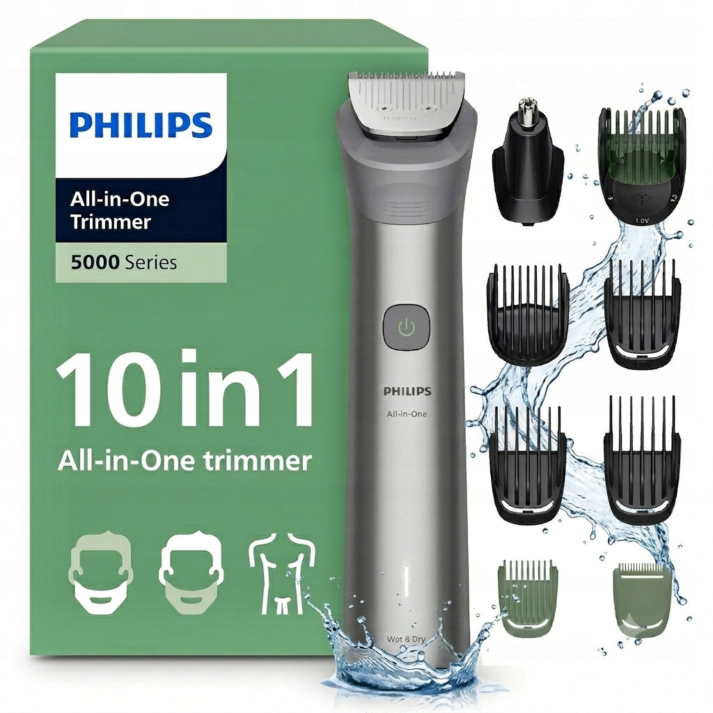 CORDLESS TRIMMER PHILIPS FOR BEARD HAIR SHAVER 10IN1