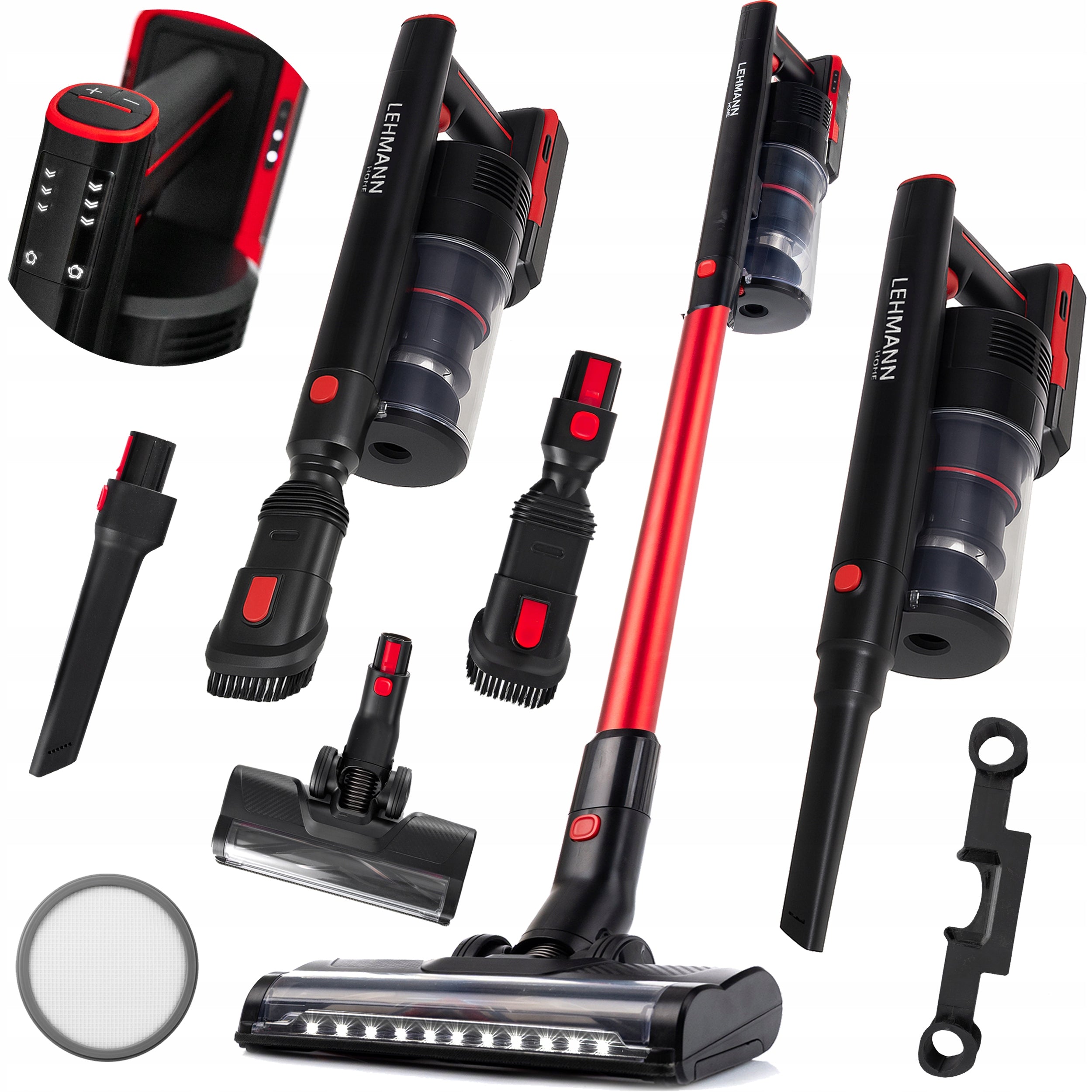 CORDLESS UPRIGHT CORDLESS VACUUM CLEANER POWERFUL 450W MANUAL LEHMANN
