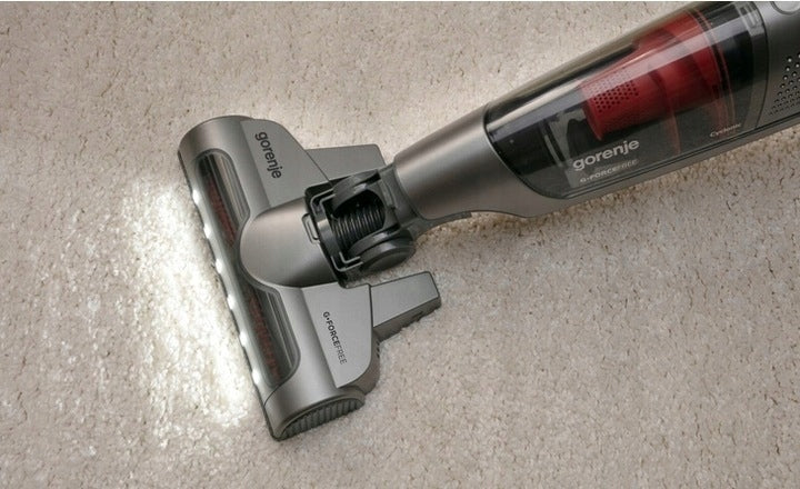 CORDLESS UPRIGHT VACUUM CLEANER SVC252GFA 25.2V GORENJE LED BACKLIGHT Battery voltage 25.2 V