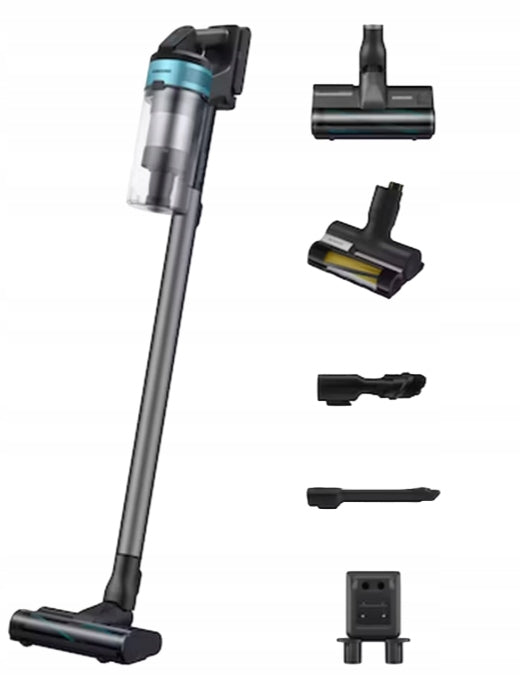 CORDLESS VACUUM CLEANER SAMSUNG JET 75E VS20B75AGR1/WA TEAL MINT BLACK
