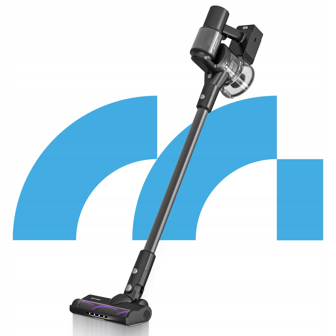 CORDLESS VACUUM CLEANER UPRIGHT BAGLESS LED ELECTROBRUSH 3IN1 250W Dominant color black