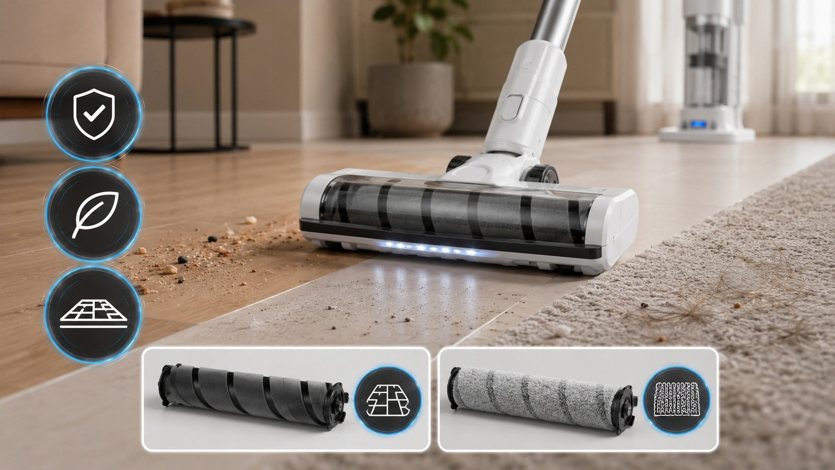 CORDLESS VACUUM CLEANER VERTICAL HANDHELD BAGLESS POWERFUL CYCLONE STATION Packaging status original