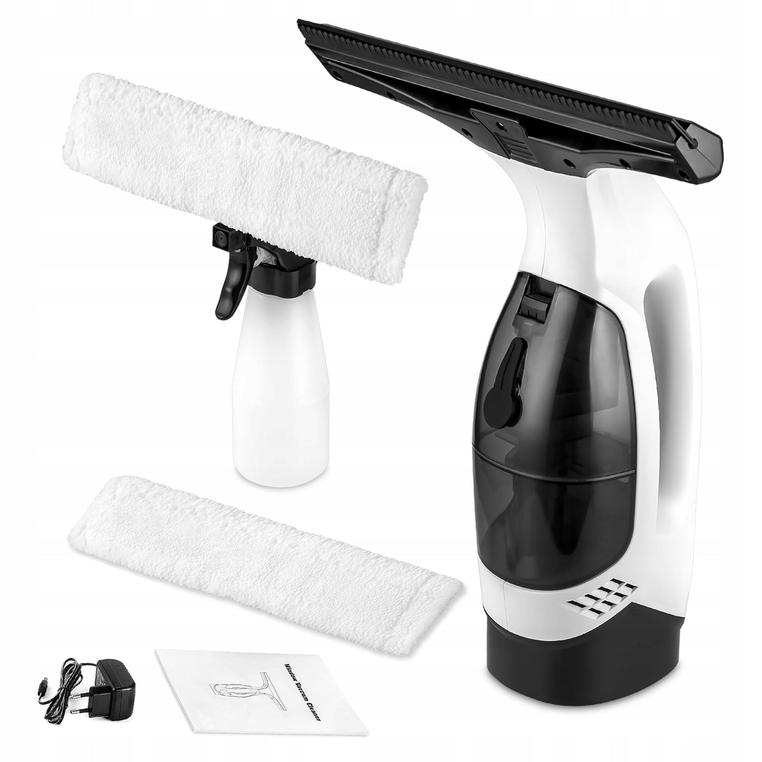 CORDLESS WASHER FOR CLEANING SMOOTH SURFACE MIRROR WINDOWS