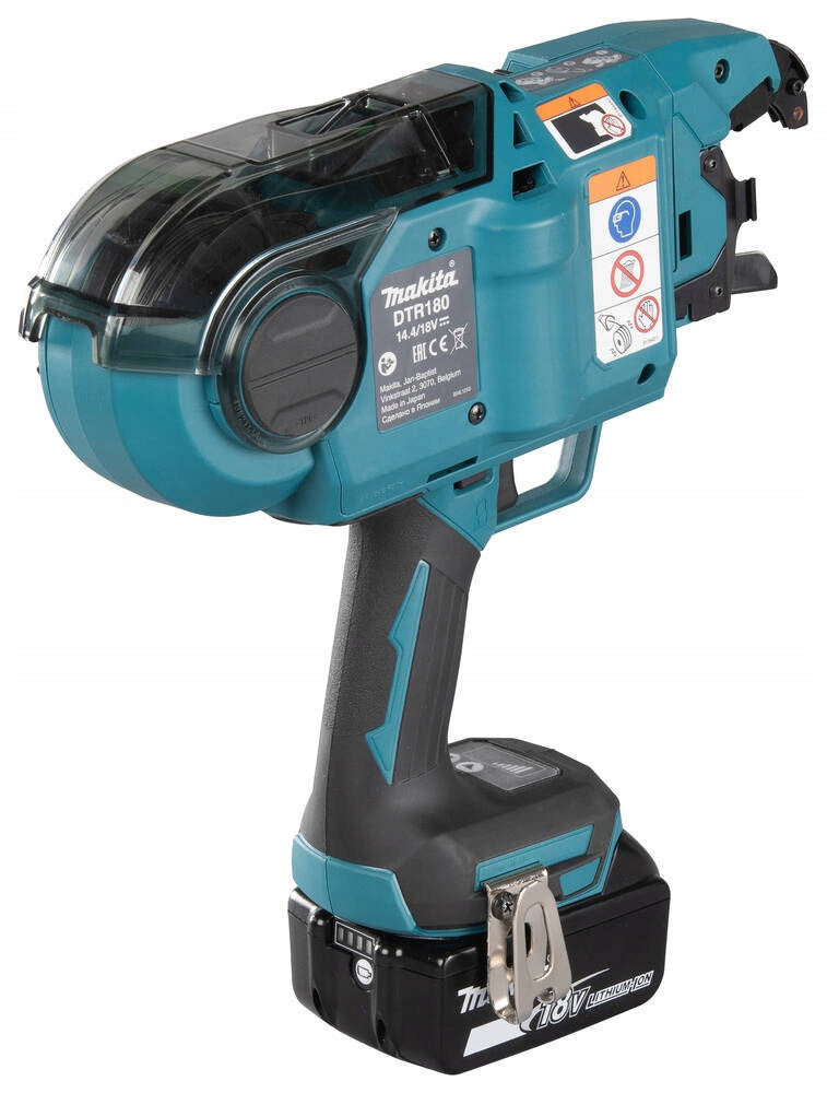 CORDLESS WIRE REINFORCEMENT HARNESS DTR180ZJ WITH MAKPAC CASE MAKITA Manufacturer code DTR180ZJ