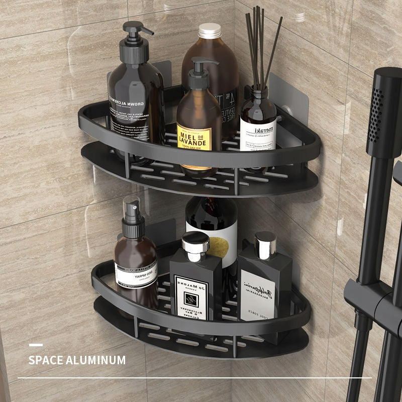 CORNER BATHROOM SHELF FOR SHOWER HANGING 2PCS Furniture height 5.5 cm