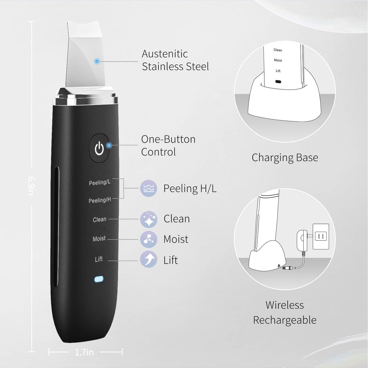 COSBEAUTY Ultrasonic Cavitation Peeling Manufacturer code CB-050