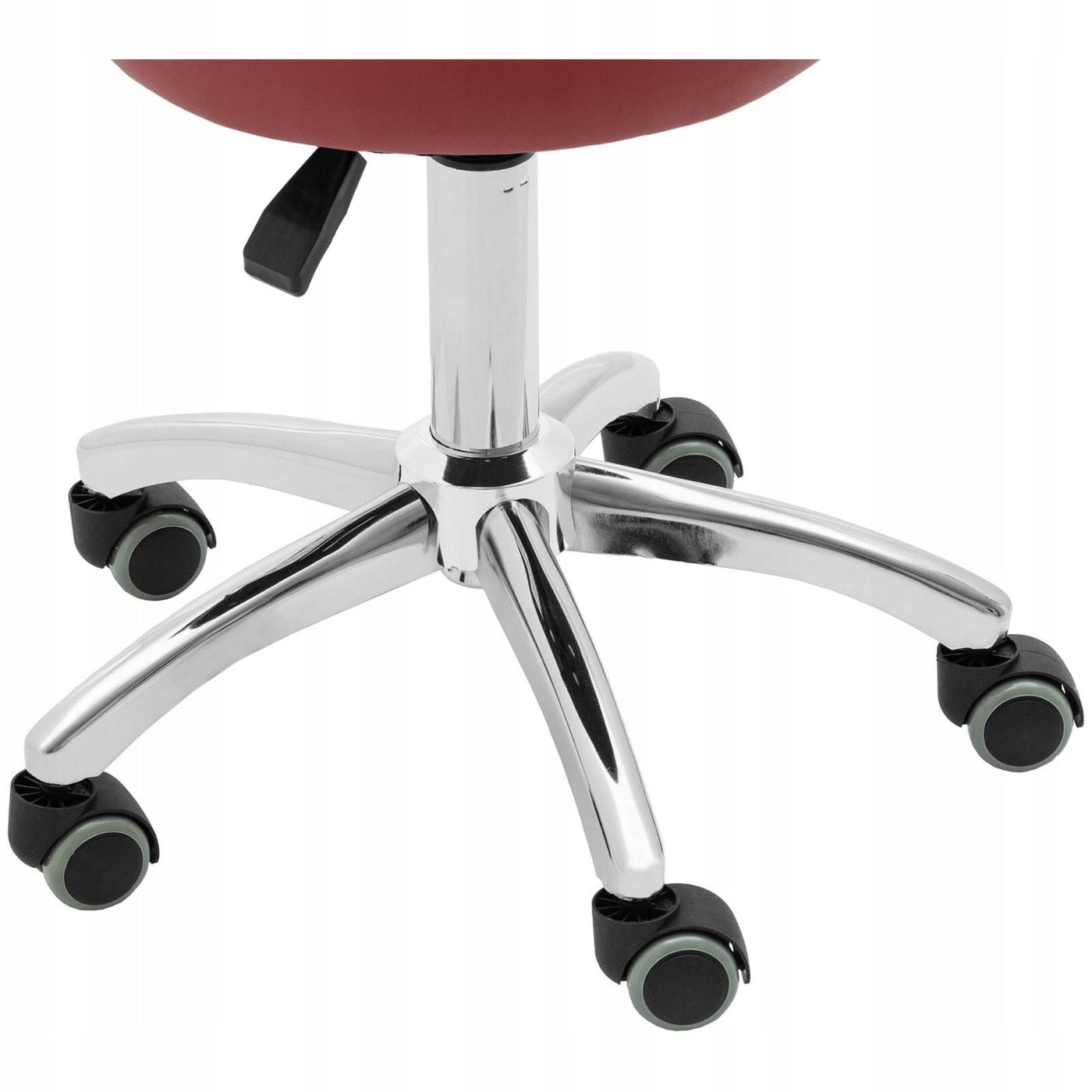 COSMETIC CHAIR ADJUSTABLE MOBILE BURGUNDY Brand Physa