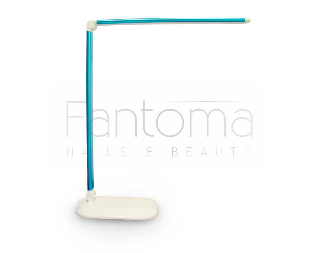 COSMETIC DESK LAMP LED HIGH-TECH BLUE Color blue