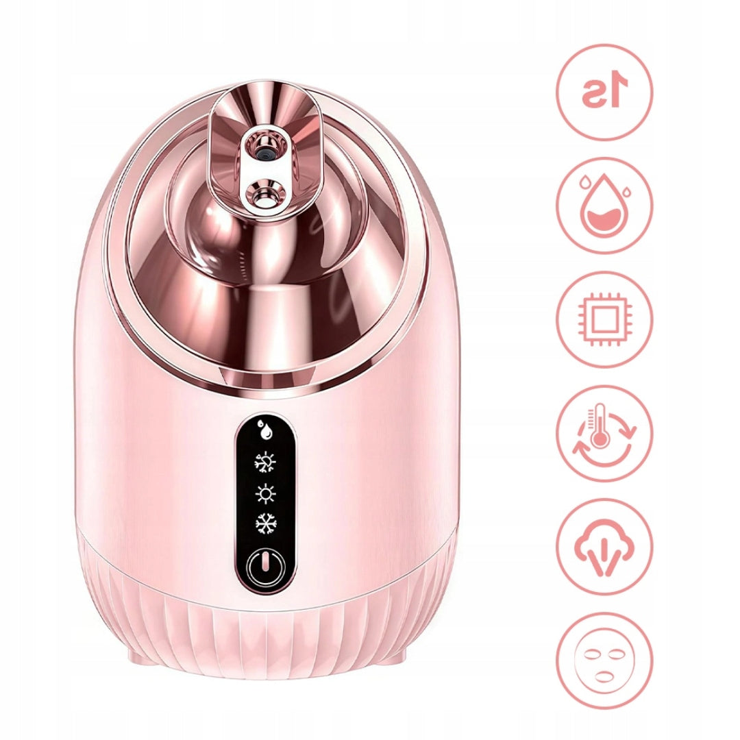 COSMETIC DEVICE 3IN1 FACE HUMIDIFIER 240ML MIST PINK SPA Medical device no