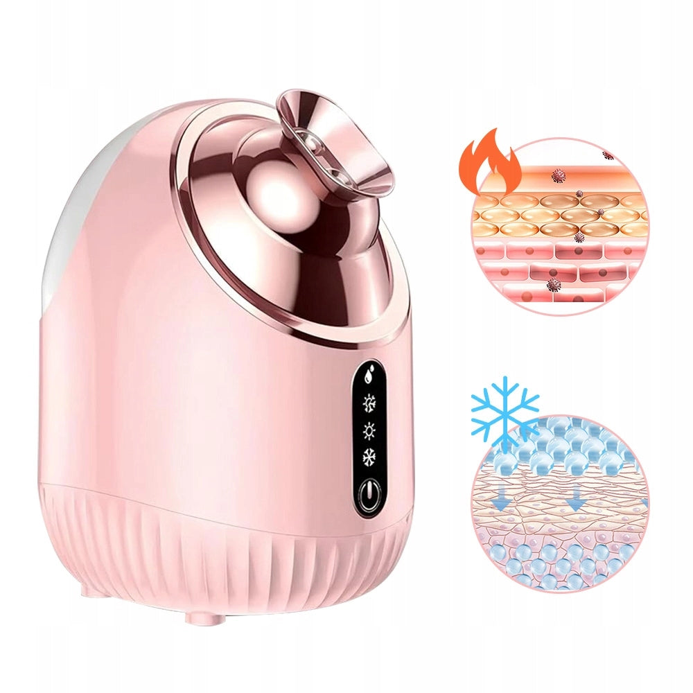 COSMETIC DEVICE 3IN1 FACE HUMIDIFIER 240ML MIST PINK SPA Packaging status original