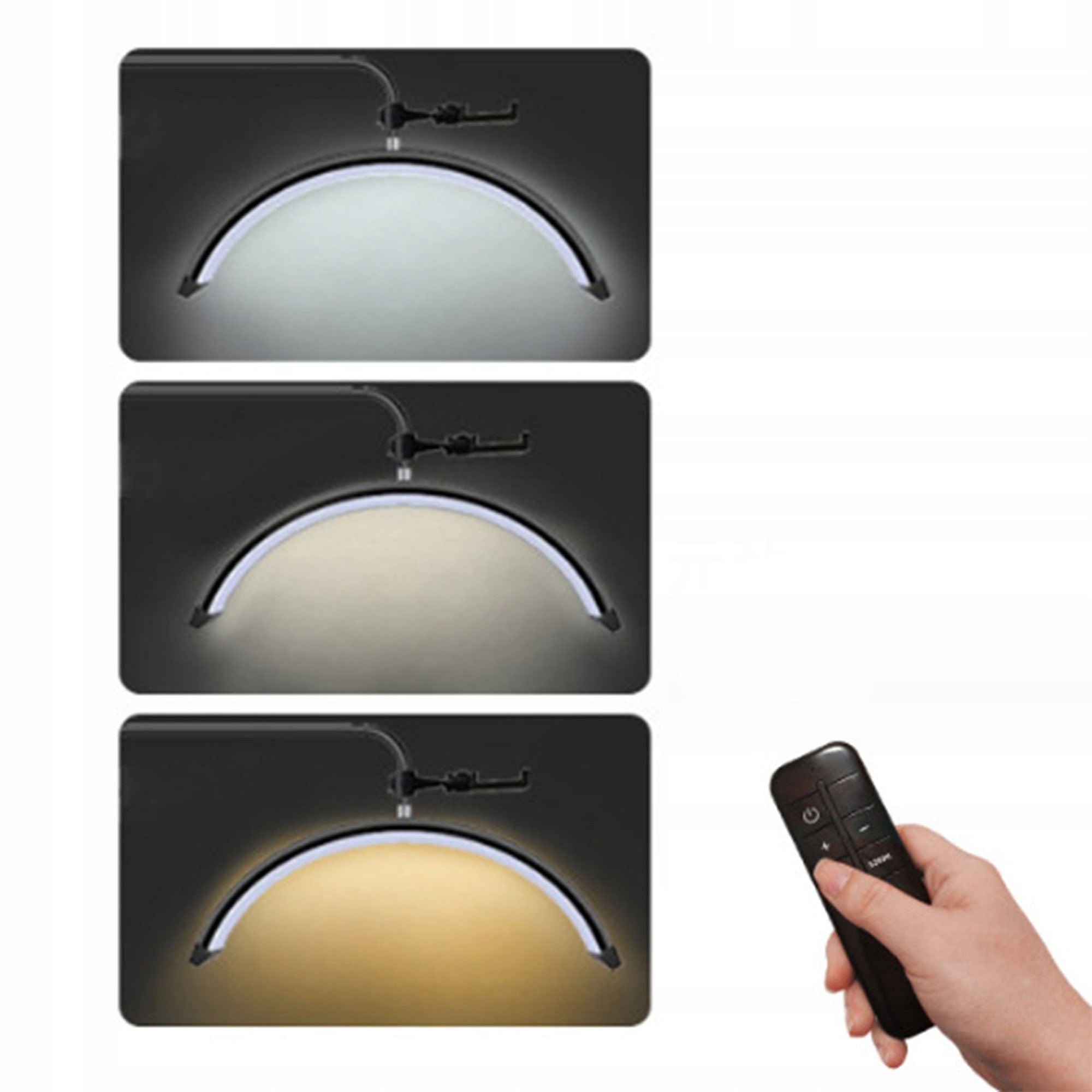 COSMETIC LAMP FOR EYELASH EXTENSIONS LED SHADOWLESS STANDING MOON PROFICO Packaging status original