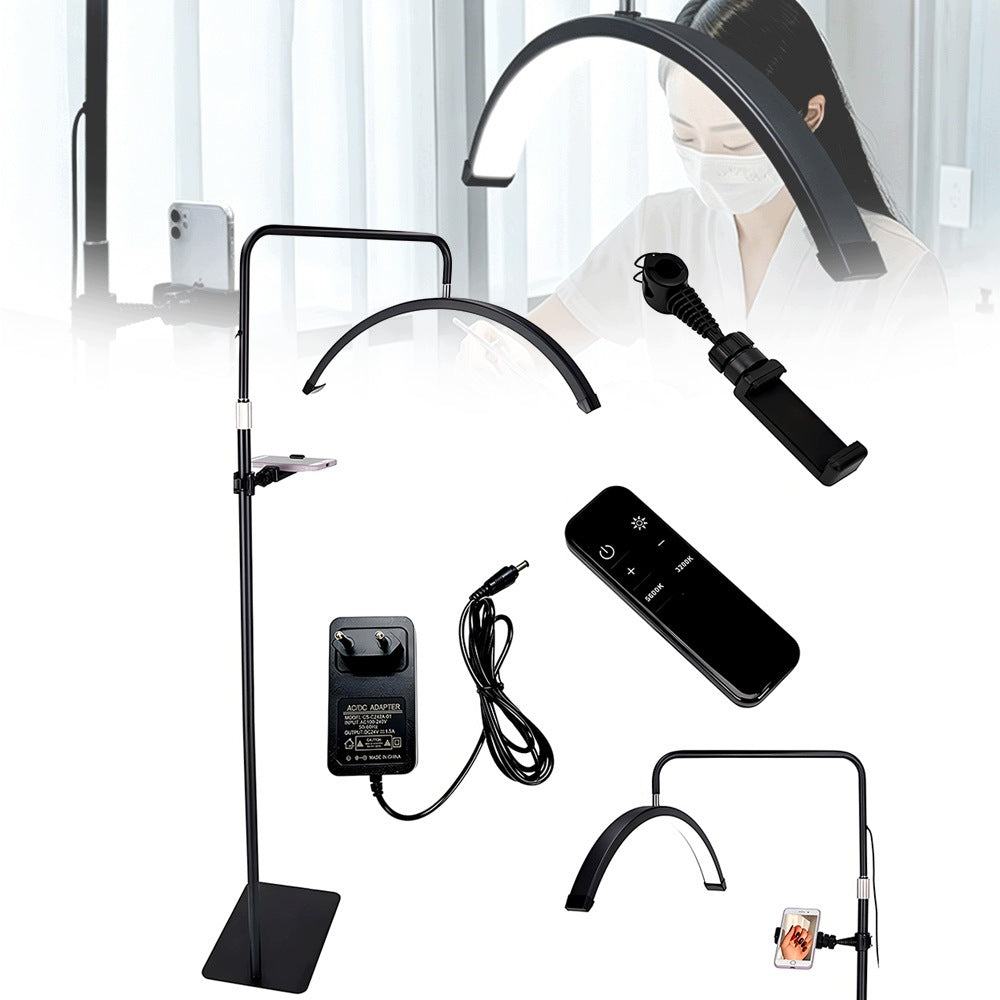 COSMETIC LAMP LED CRESCENT ON | REMOTE CONTROL| FLEXIBLE HANDLE