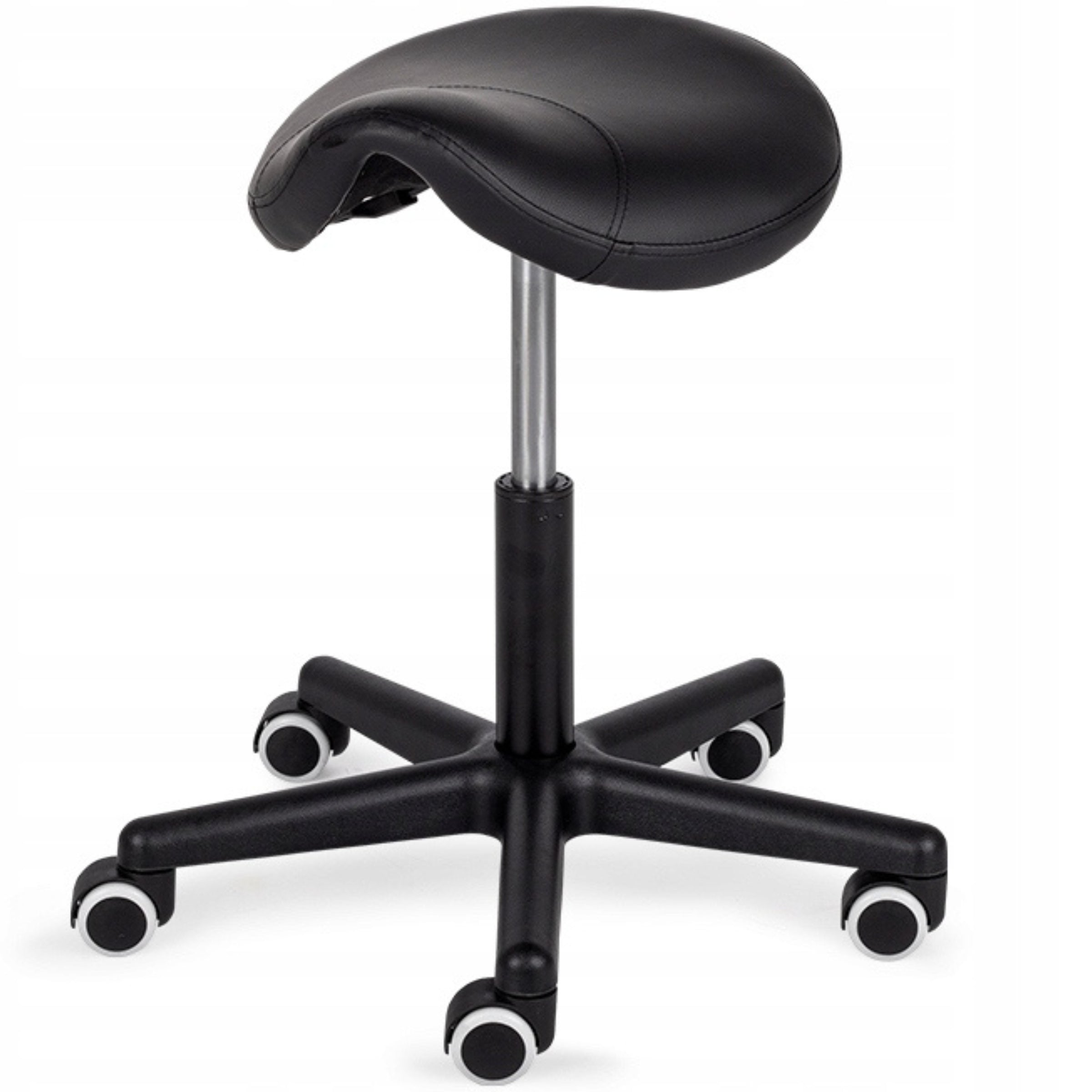 COSMETIC STOOL MEDICAL HAIRDRESSERS ON WHEELS SADDLE SWIVEL STOOL EAN (GTIN) 5907813387975