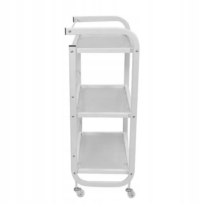COSMETIC TABLE HELPER HAIRDRESSER TROLLEY Color white