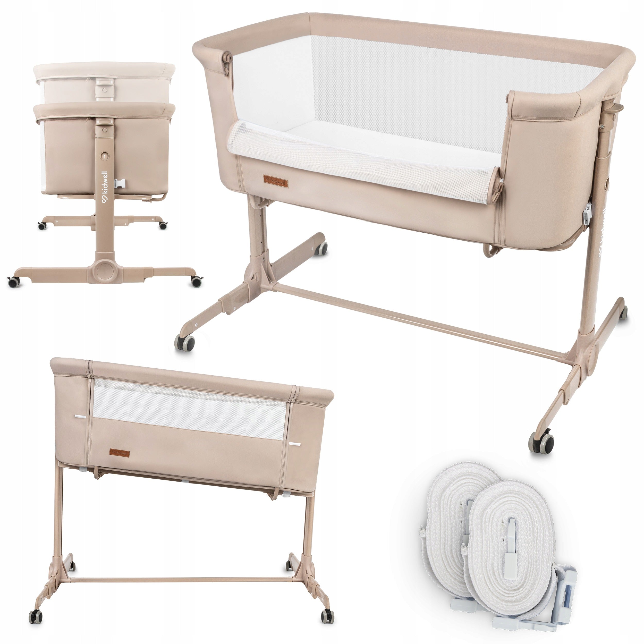 COT 2in1 tourist FOLDING MATTRESS Kidwell NALI beige