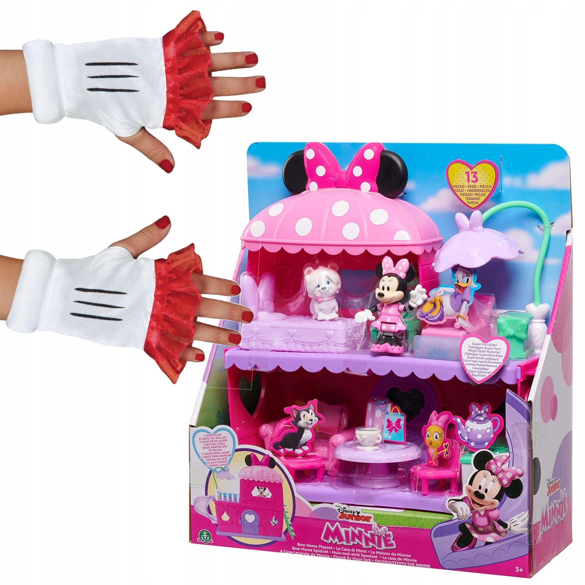 COTTAGE MOUSE MINI MINNIE MOUSE WITH SLIDE FIGURINES AND ACCESSORIES + FREEBIE Manufacturer code 89951