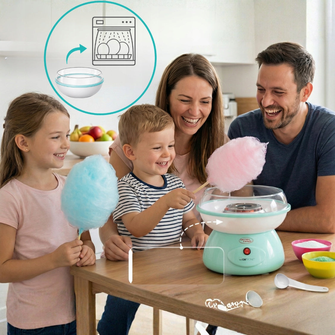 COTTON CANDY MACHINE COTTON CANDY MAKING MACHINE CLATRONIC Manufacturer code 264847
