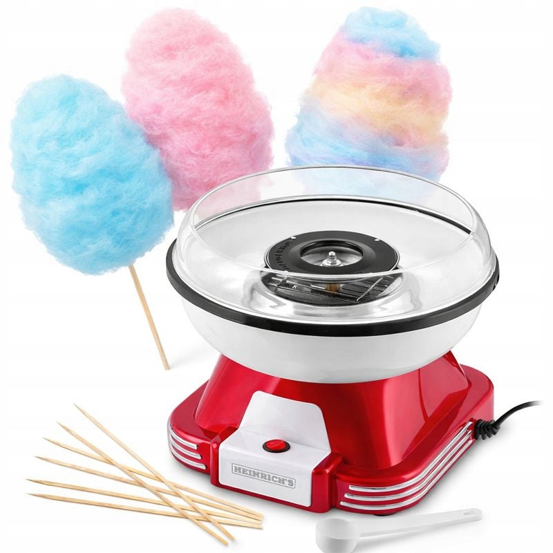COTTON CANDY MACHINE HOMEMADE COTTON CANDY MACHINE + STICKS 500W Manufacturer code 660580