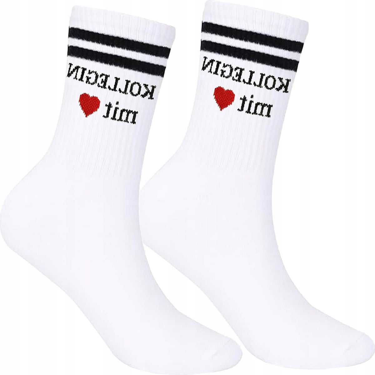 COTTON SOCKS WHITE WOMEN MODERN DESIGNS ADULT ONE PAIR