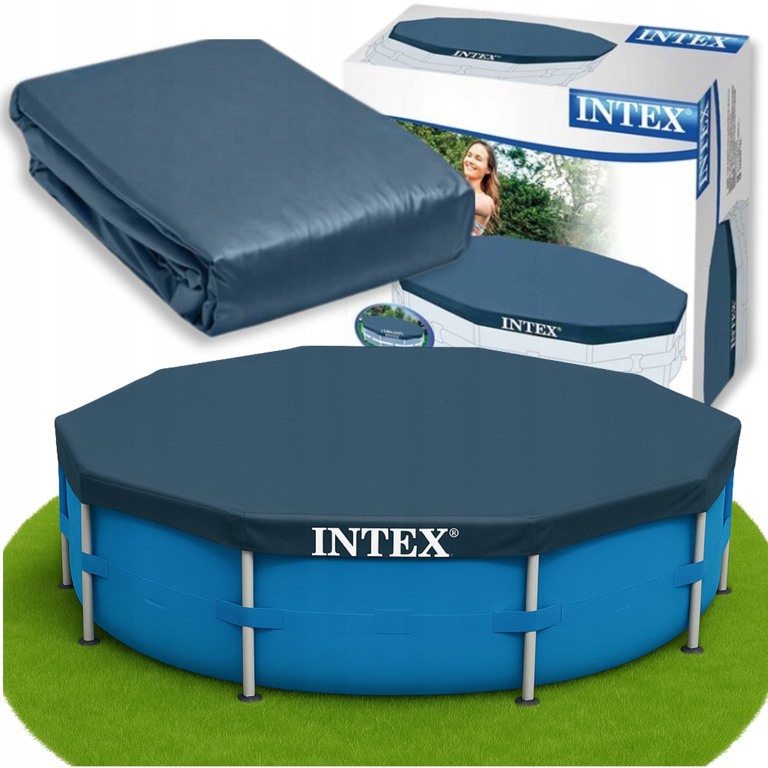 COVER FOR FRAME POOL INTEX 457CM FILM FOR FRAME POOL COVER